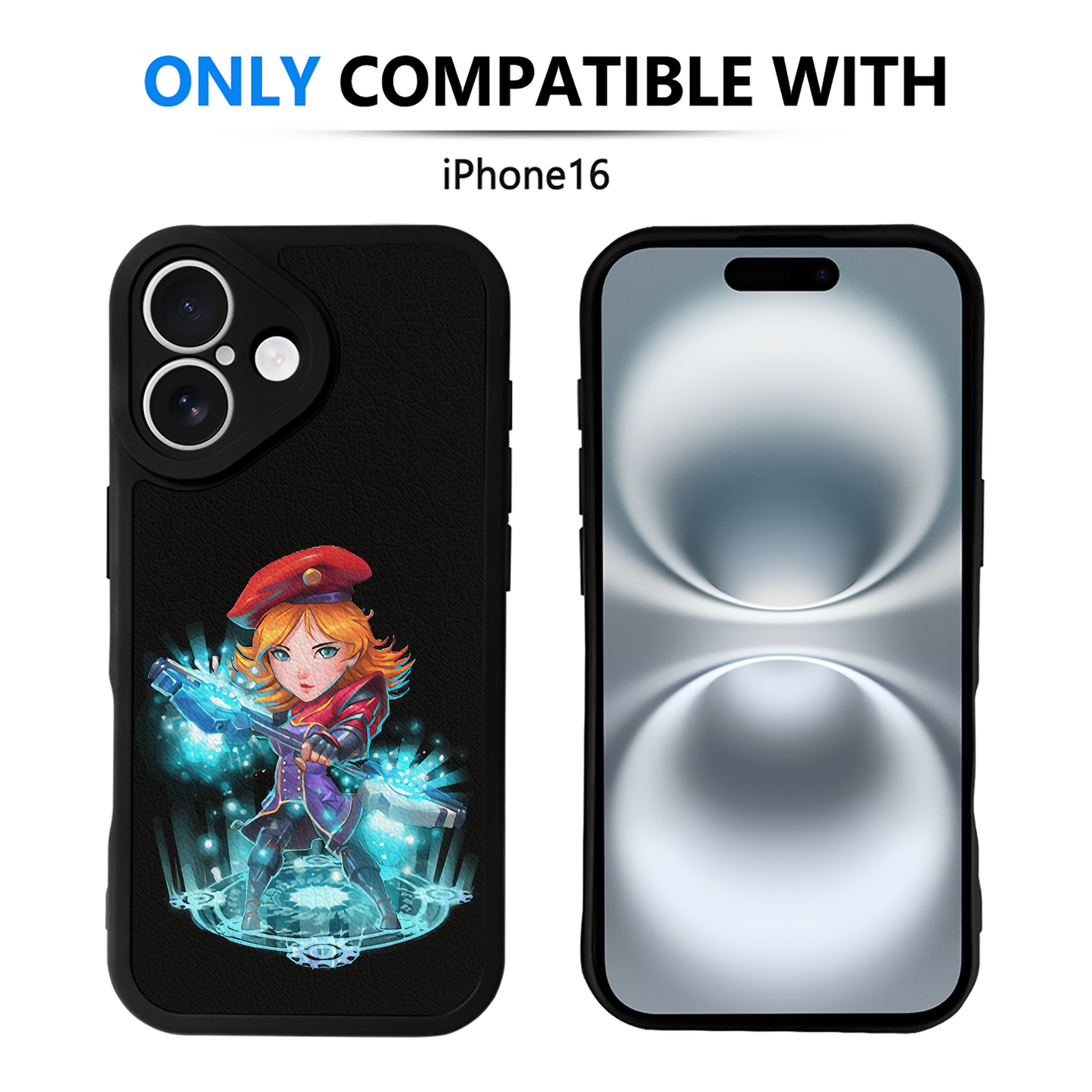 リーグ・オブ・レジェンド League of Legends LOL 【iPhone 16シリーズ対応】シリコンスマホケース（レザー調） 材質：シリコン